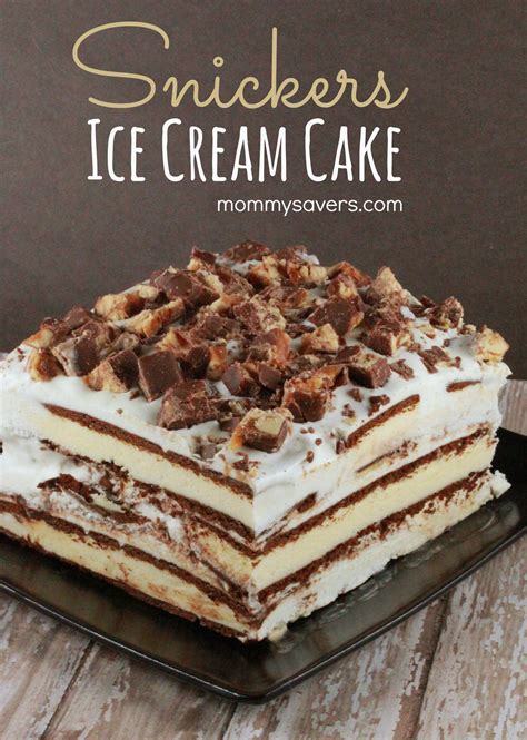 Your question will be posted publicly on the questions & answers page. Snickers Ice Cream Cake - Mommysavers