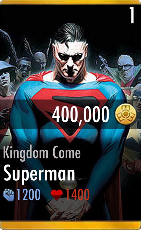 Kingdom Come Superman Injustice Mobile Card By Tidomonkey On Deviantart