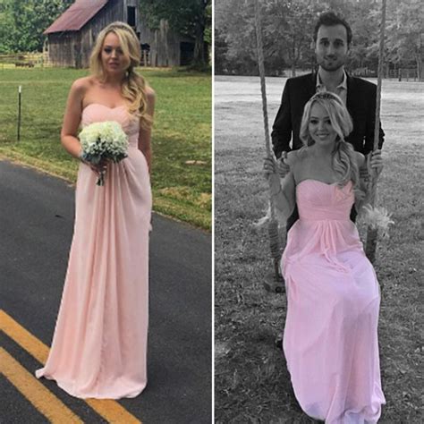 Photos Tiffany Trump At Wedding In Pink Dress Hollywood Life