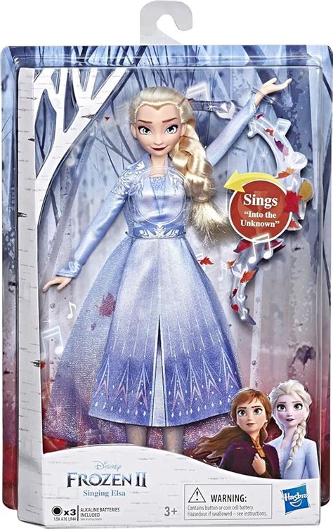 Disney Frozen Singing Elsa Fashion Doll With Music Wearing Blue Dress Inspired By Disney Frozen