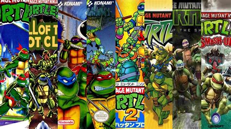 The Evolution Of Teenage Mutant Ninja Turtles Games Youtube