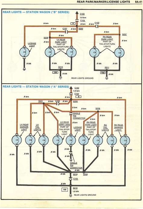 Chevy Tail Light Wiring Diagram 1988