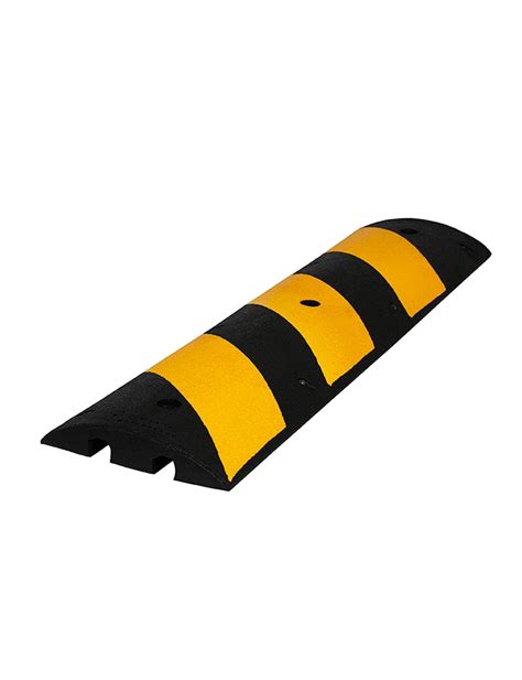 Rubber Speed Bumps Portable And Recycled Traffic Safety Store