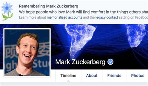 Zuckerberg Among Facebook Users Mistakenly Declared ´dead´