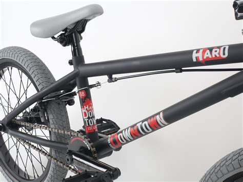 Haro Bikes Downtown 18 2018 Bmx Bike 18 Inch Matte Black