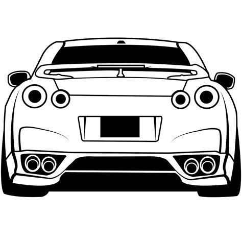 Skyline Gtr Drawing | Free download on ClipArtMag