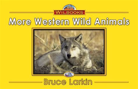More Western Wild Animals Kindergarten Book Wilbooks