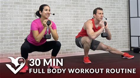 Minute Full Body Workout Routine At Home Total Body Strength