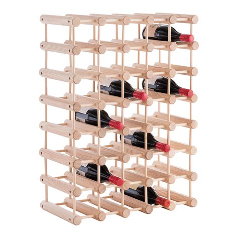 Elfa's custom mesh drawer system can be customized to suit any storage need and fit any room. J.K. Adams Hardwood 40-Bottle Wine Rack | The Container Store
