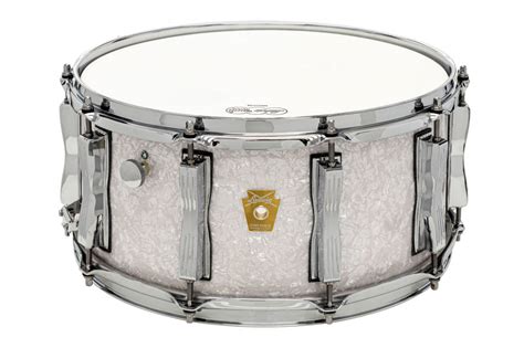 Ludwig Drums Classic Maple 65x14 Snare Drum White Marine Pearl