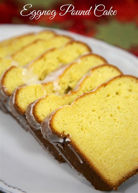 Lots of newer ones are only 8 or 10 cups and you want to keep all that batter in the pan and not all over the bottom of your. Eggnog Pound Cake | Plain Chicken