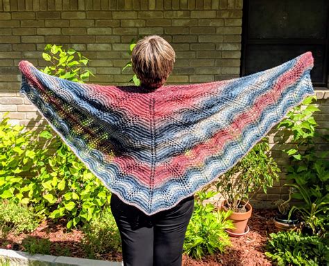 Feather And Fan Knit Shawl Knitting Instructions Joannes Web