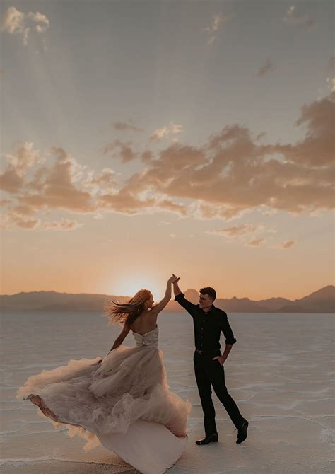 Bonneville Salt Flats Elopement California Wedding Photographers Destination Wedding
