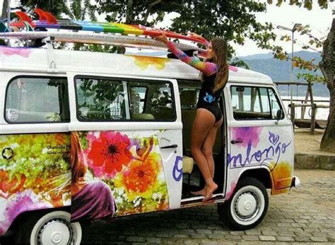Pin By Ortizglass On Girls And Vw Vintage Vw Bus Van Surfing
