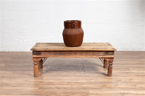 These decorative coffee tables are the perfect centerpiece for we have also included some chests & trunks suitable for use as a coffee tables. Rustic Indian Low Coffee Table with Carved Apron ...