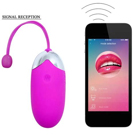Sex Products Vibrators Pretty Love Usb Rechargable Bluetooth Wireles App Remote Control Egg