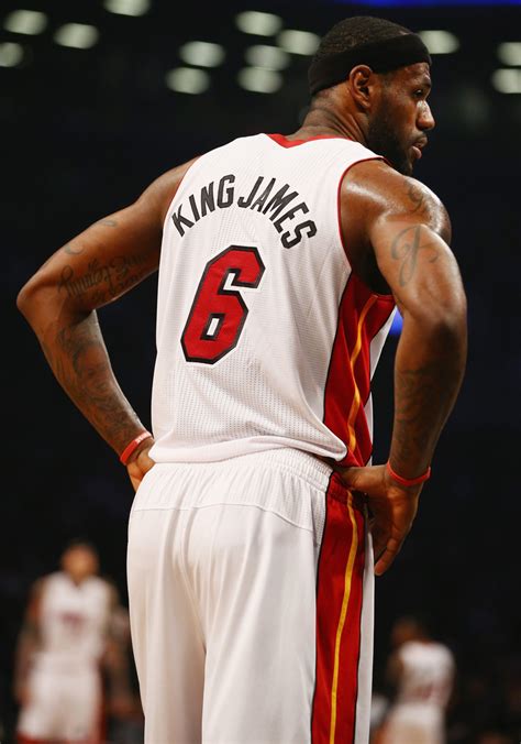 LeBron James Photos Photos - Miami Heat v Brooklyn Nets - Zimbio