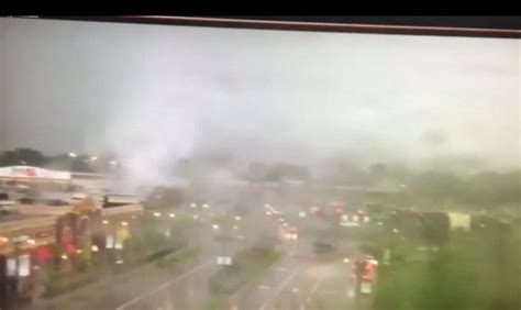 Video Surveillance Camera Captures Ohio Tornado Wish Tv