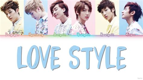 Boyfriend 보이프렌드 Love Style 러브스타일 Lyrics Color Codedhanromeng