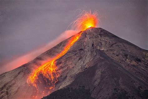 Eruption Of The Volcano Of Fire Photo By Cesar Santizo L Only The Best