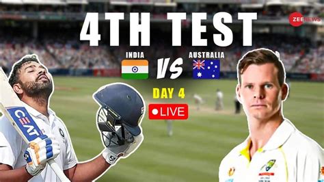 Highlights Ind Vs Aus 4th Test Day 4 Cricket Scorecard Australia