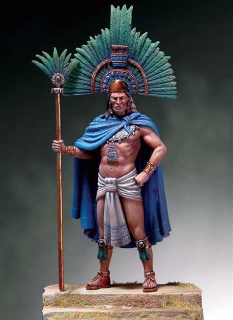 Pin By Rubi Toulouse On Figurines Historiques Moctezuma Ii Aztec