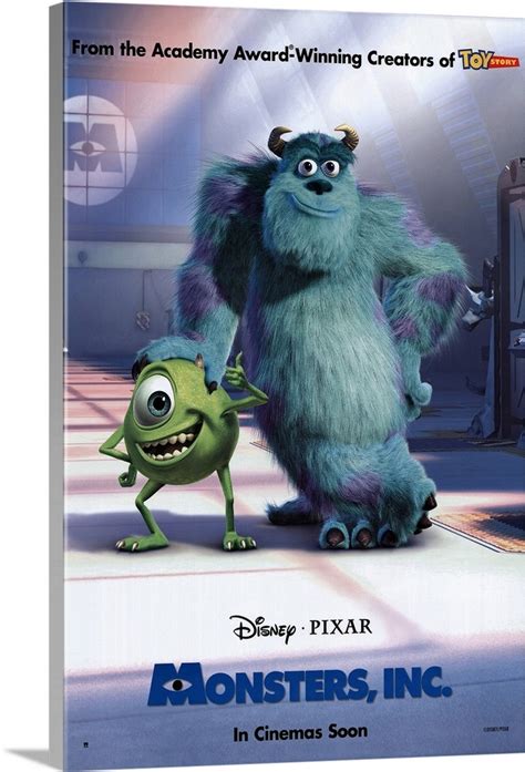 Check out inspiring examples of monstersinc artwork on deviantart, and get inspired by our community of talented artists. Monsters, Inc. (2001) Wall Art, Canvas Prints, Framed ...