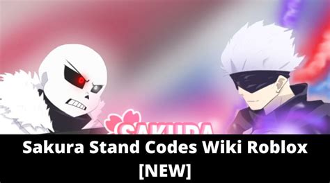 Sakura Stand Codes Wiki Roblox New Mrguider