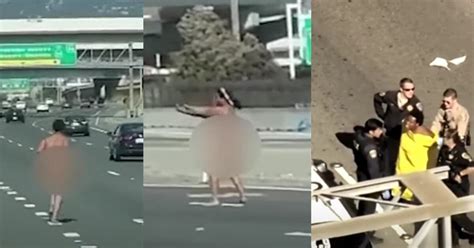 Butt Naked Gun Slinging Woman Fires Away In The Middle Of San Fran