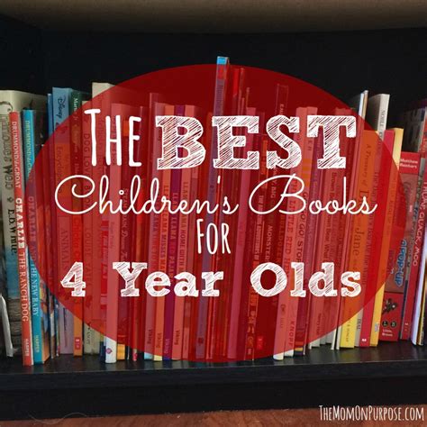 The Best Childrens Books For 4 Year Olds The Simply Organized Home