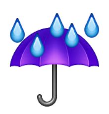 Les Émoticônes au format png, grand format | Umbrella emoji, Umbrella, Emoji