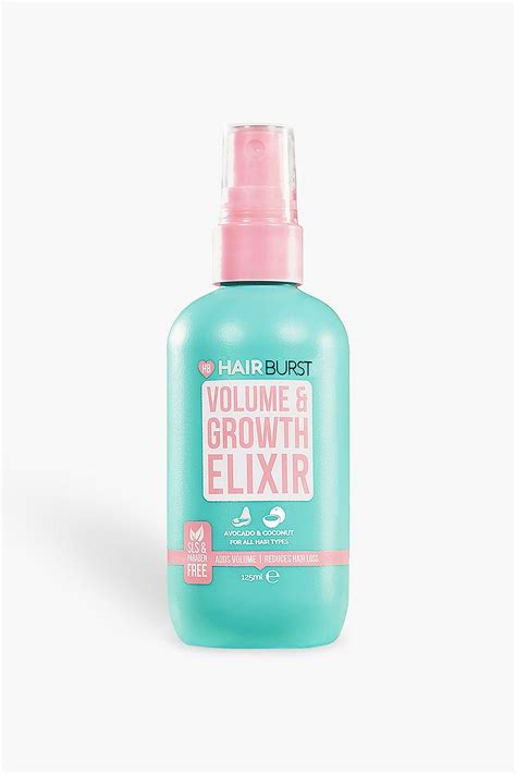 Hairburst Volume & Growth Elixir | boohoo | Hair growth spray, Growth shampoo, Hair growth shampoo