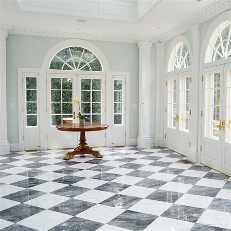 Black And White Checkered Floor Tile Flooring Ideas