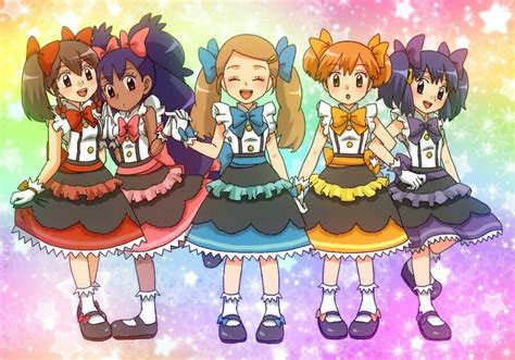 Misty May Dawn Iris And Serena ♡ I Give Good Credit To Whoever Made