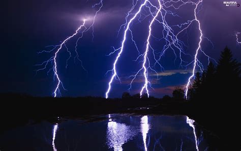 Lightning Storm Wallpapers 67 Images
