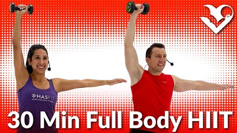 Minute Full Body HIIT Workout At Home With Weights Min Dumbbell HIIT Workouts For Fat