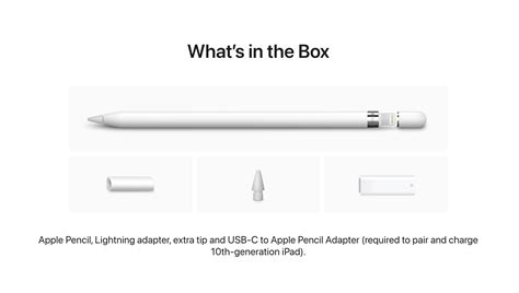 Apple Pencil 1st Gen With Usb C Adapter Radiant Apple Authorised