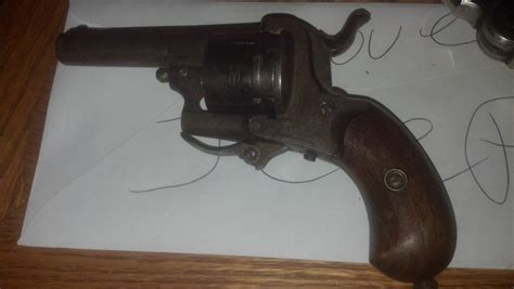 1876 Pinfire Pistol Bloodydecks