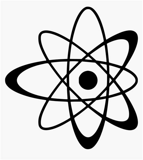 Atom Symbol Physics Clipart Hd Png Download Kindpng