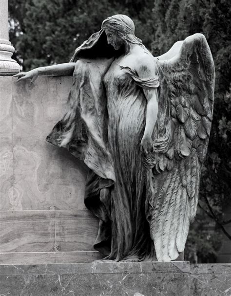 Rome Verano Cemetery Cemetery Statues Cemetery Art Cemetery Angels