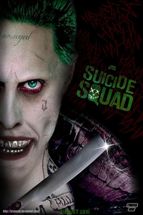 Jared Leto Joker Promo Poster By Bryanzap On Deviantart