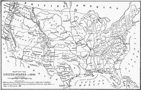 The United States In 1861