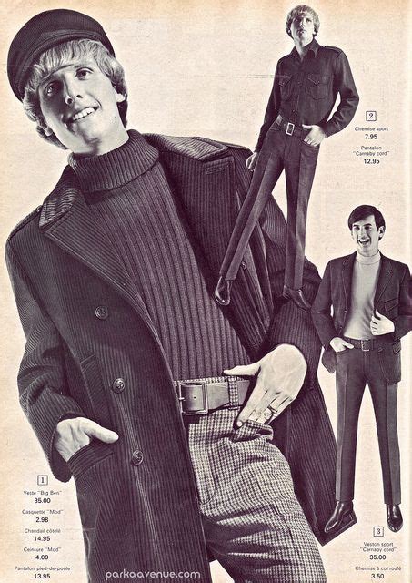 Mod Fashion 3 Eatons Catalog 1966 Mod Fashion Men 1960s Fashion