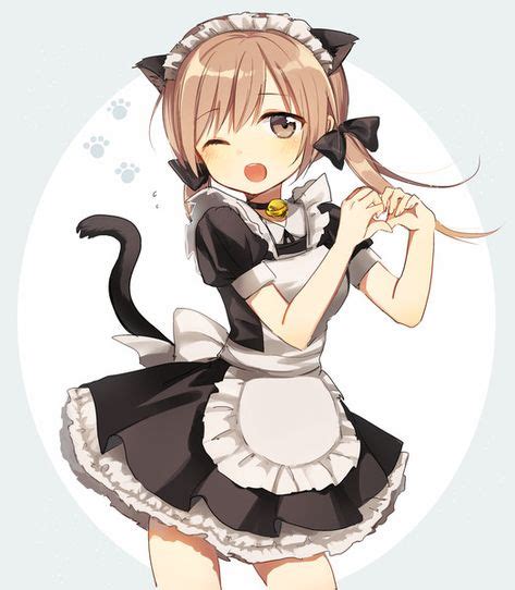 Pin By Eobard On Catgirls Cat Girl Anime Maid Nekomimi