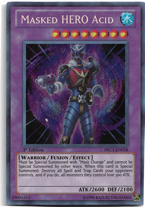 Hero cards allow you to bundle up related cards. Yu-Gi-Oh! Card Review: Masked HERO Acid - Awesome Card Games