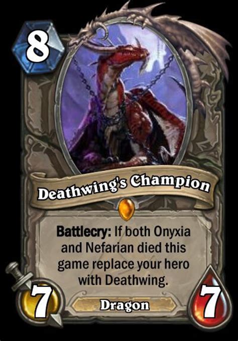 Maybe you would like to learn more about one of these? New Hero Deathwing | Hearthstone Amino
