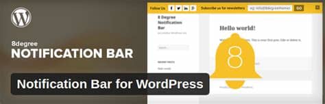 Display multiple notification bars one after another. 7 Top Notification Bar Plugins for WordPress | @thetorquemag