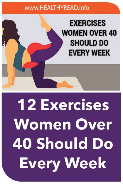 12 Exercises Women Over 40 Should Do Every Week With Images