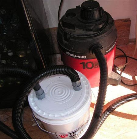 I had been looking in many issues of woodworking magazines to find a dust cyclone cyclone, but found that the shipping costs to europe. Shop Tip: 5 Gallon Bucket DIY Fine Dust Collection Trap