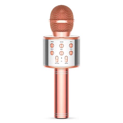Tronicmaster Wireless Karaoke Microphone Bluetooth 3 In 1 Wireless